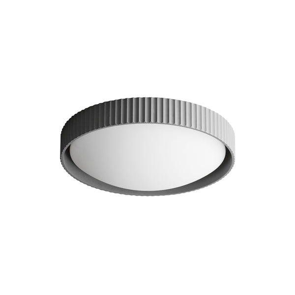 Gray Souffle Led Flush Mount L