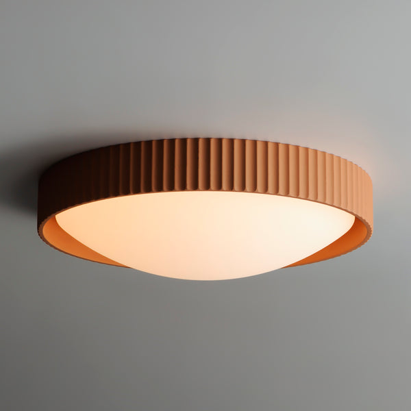 Terra Cotta Souffle Led Flush Mount L