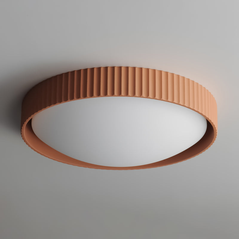 Terra Cotta Souffle Led Flush Mount L