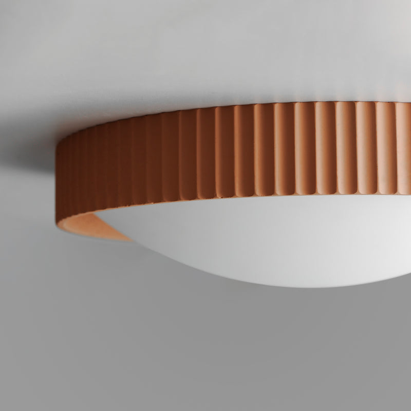 Terra Cotta Souffle Led Flush Mount L