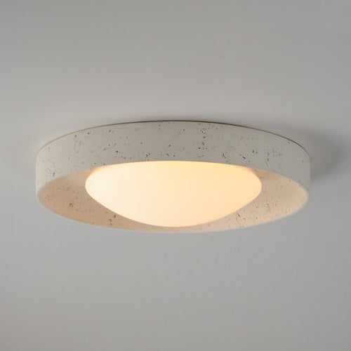 Matera Flush Mount Small White