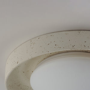 Matera Flush Mount Small White