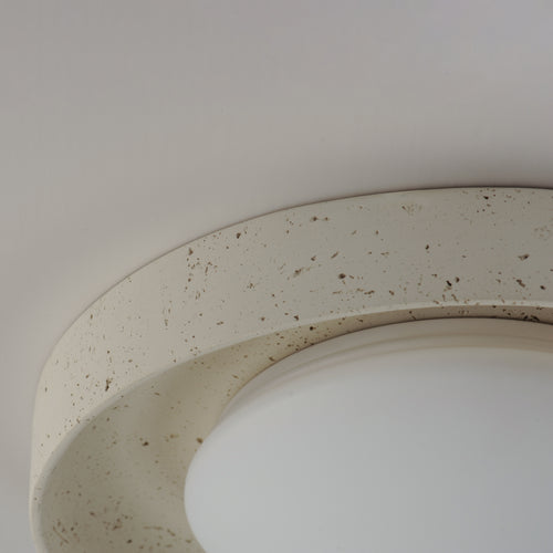 Matera Flush Mount Small White