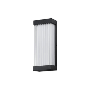 Acropolis Led Outdoor Sconce Black