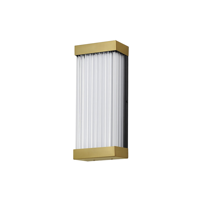 Acropolis Led Outdoor Sconce Brass