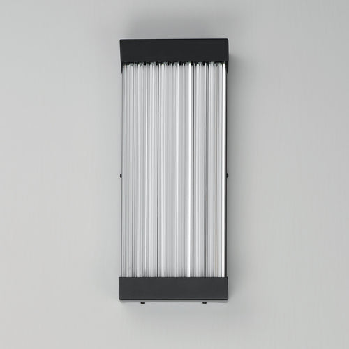 Acropolis Led Outdoor Sconce Black