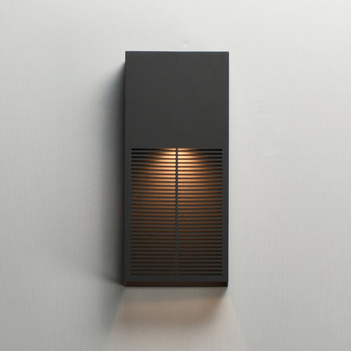 Grate Outdoor Wall Sconce Bronze S