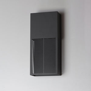 Grate Outdoor Wall Sconce Bronze S