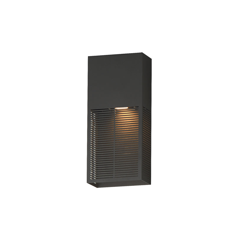 Grate Outdoor Wall Sconce Bronze S