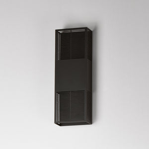 Grate Outdoor Wall Sconce Bronze M