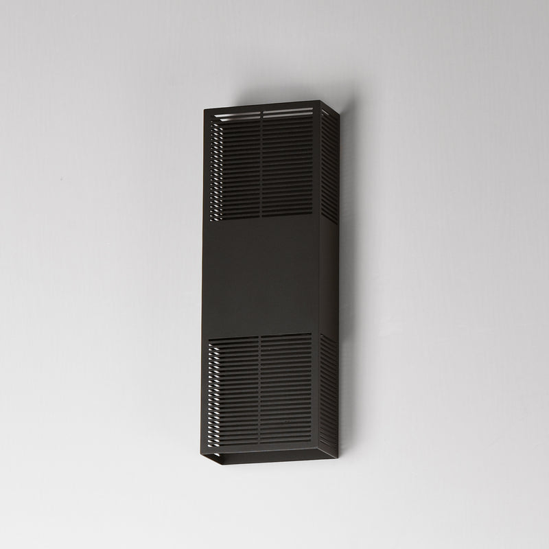 Grate Outdoor Wall Sconce Bronze M
