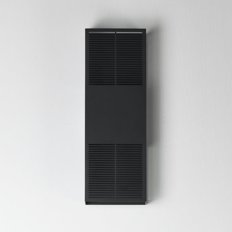 Grate Outdoor Wall Sconce Black M