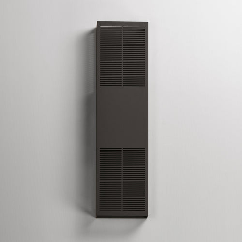 Grate Outdoor Wall Sconce Bronze L