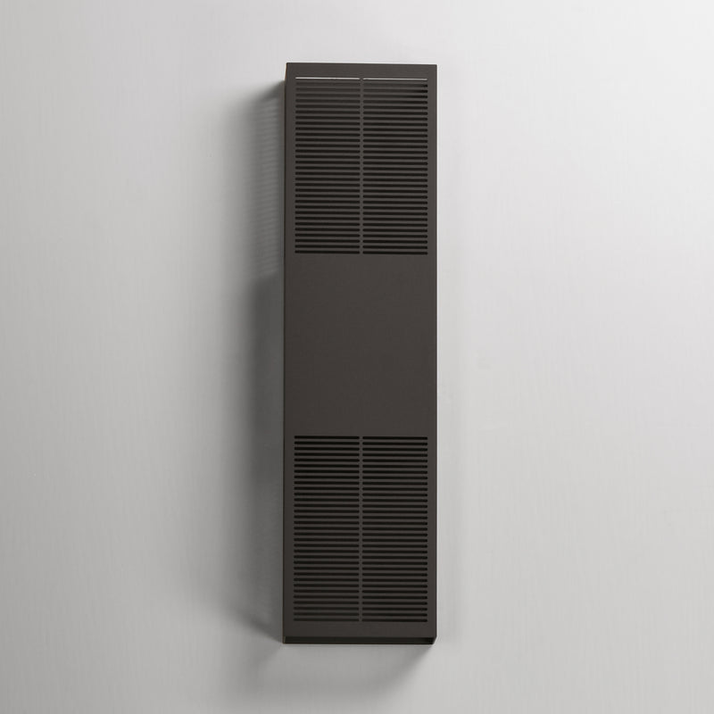 Grate Outdoor Wall Sconce Bronze L
