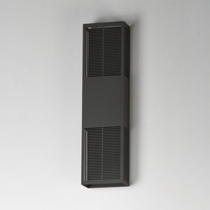Grate Outdoor Wall Sconce Bronze L
