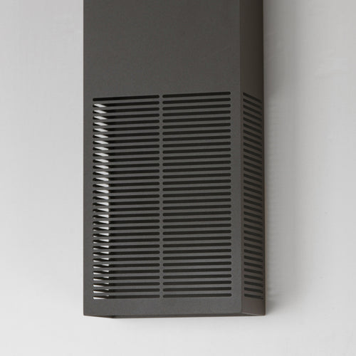 Grate Outdoor Wall Sconce Bronze L