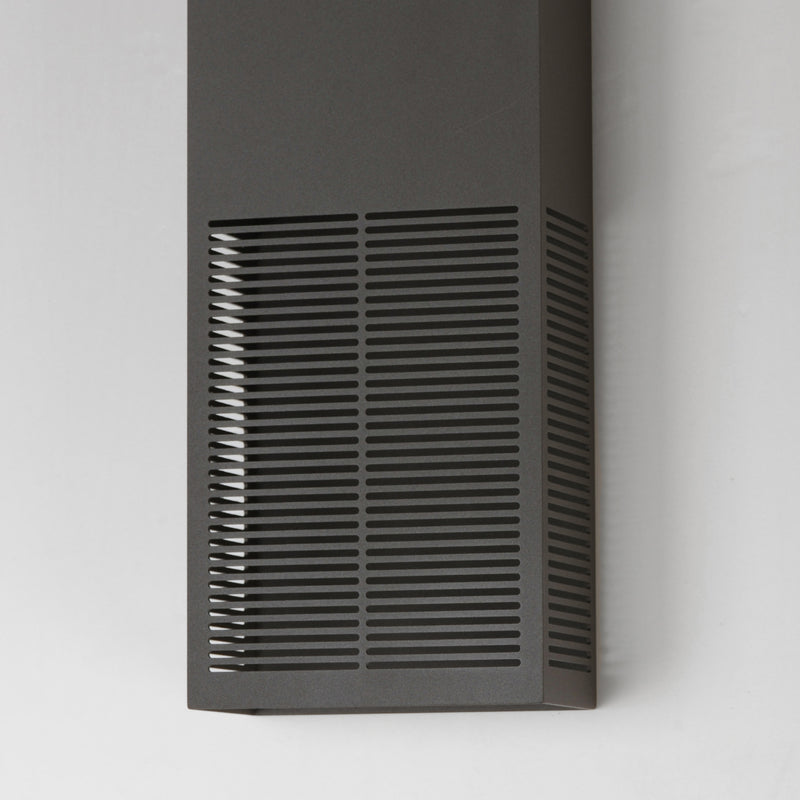Grate Outdoor Wall Sconce Bronze L