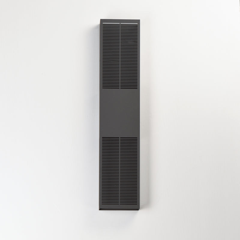 Grate Outdoor Wall Sconce Bronze XL
