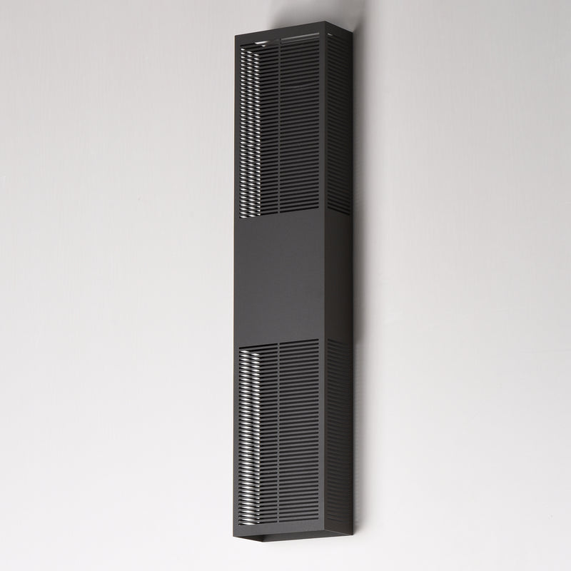 Grate Outdoor Wall Sconce Bronze XL