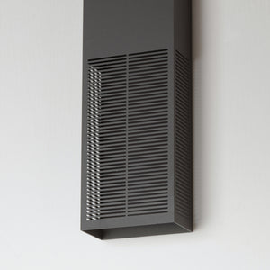 Grate Outdoor Wall Sconce Bronze XL