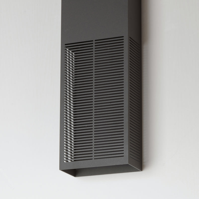 Grate Outdoor Wall Sconce Bronze XL