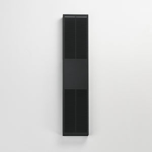 Grate Outdoor Wall Sconce Black XL