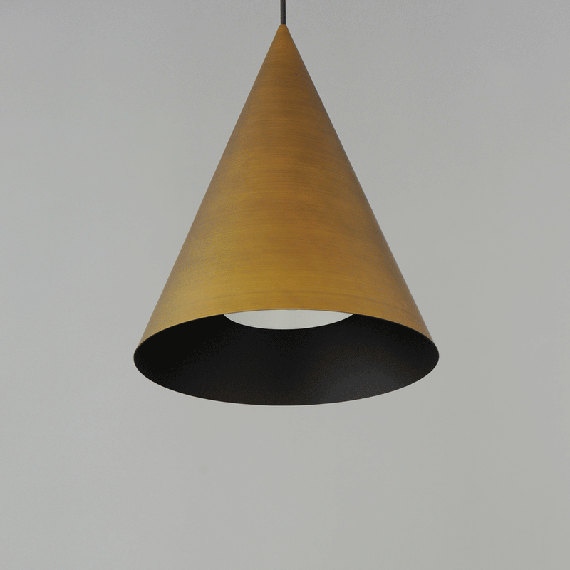 Pitch Brass Led Pendant S