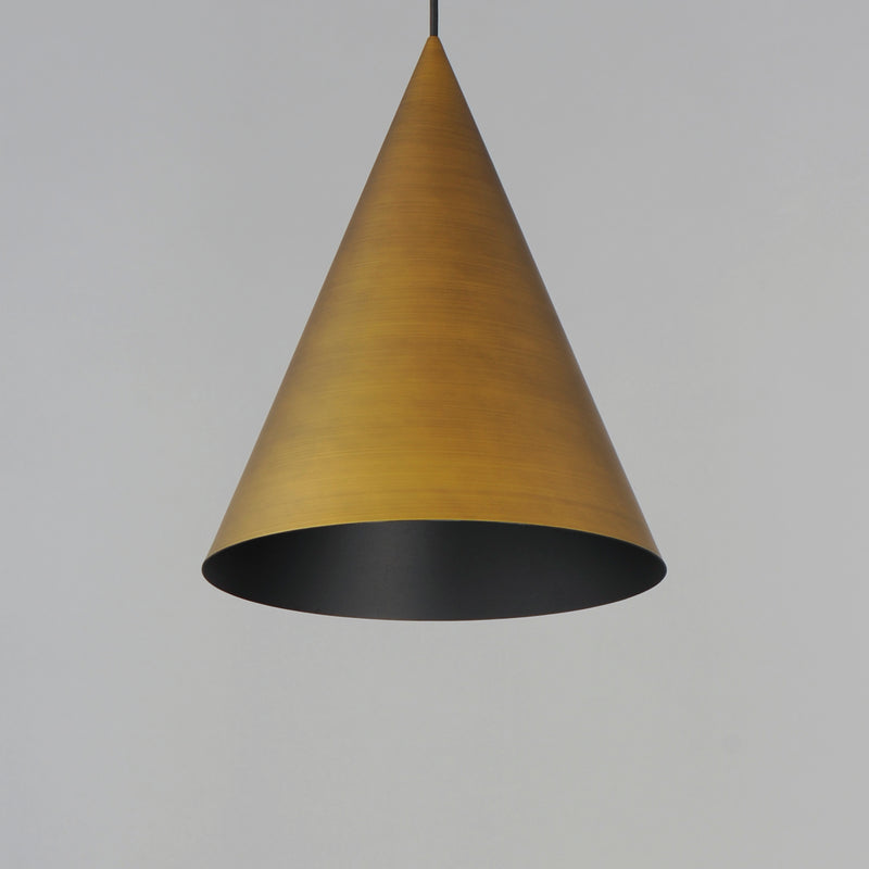 Pitch Brass Led Pendant S