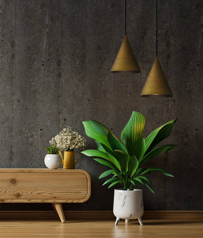 Pitch Brass Led Pendant S