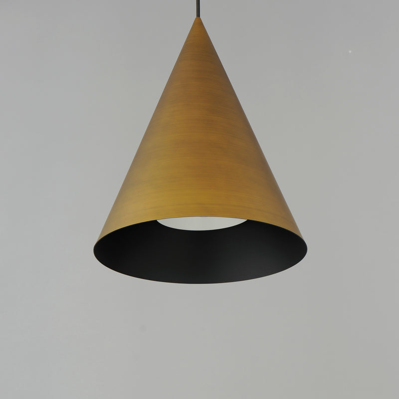 Pitch Brass Led Pendant S