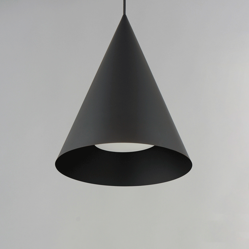 Pitch Black Led Pendant S