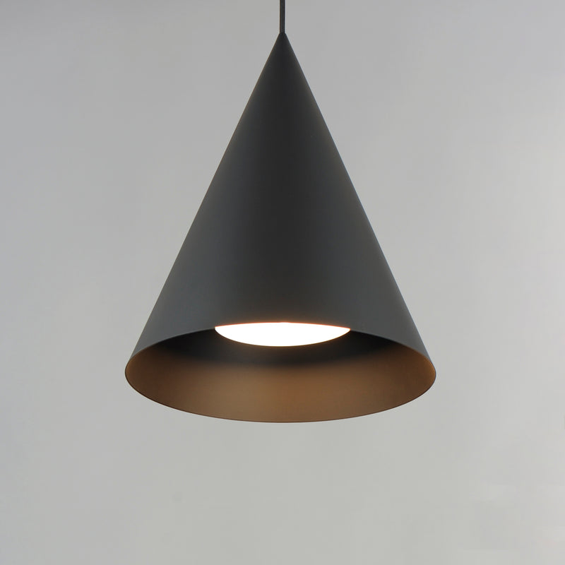 Pitch Black Led Pendant S