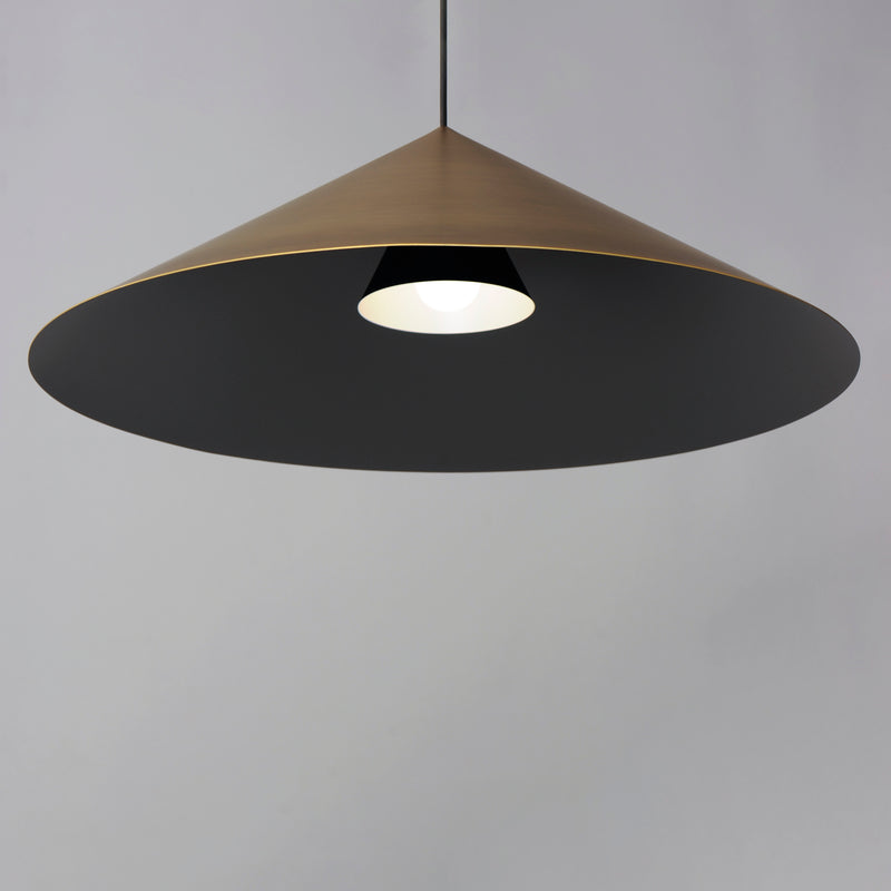 Pitch 30 Led Pendant Brass