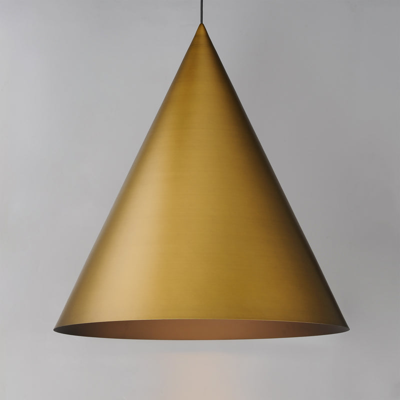 Pitch Brass Led Pendant M