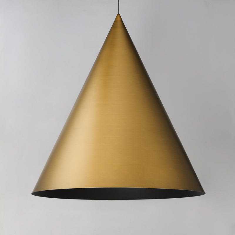 Pitch Brass Led Pendant M