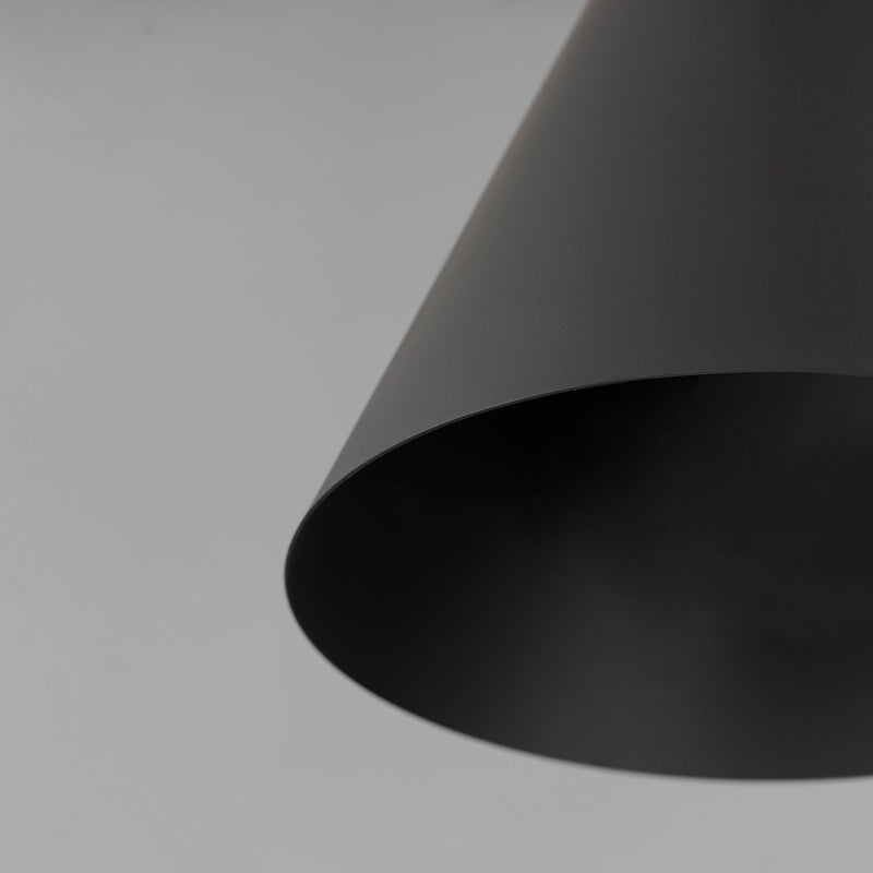 Pitch Black Led Pendant M