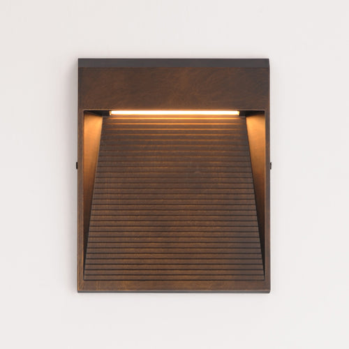 Steps Outdoor Wall Sconce Bronze