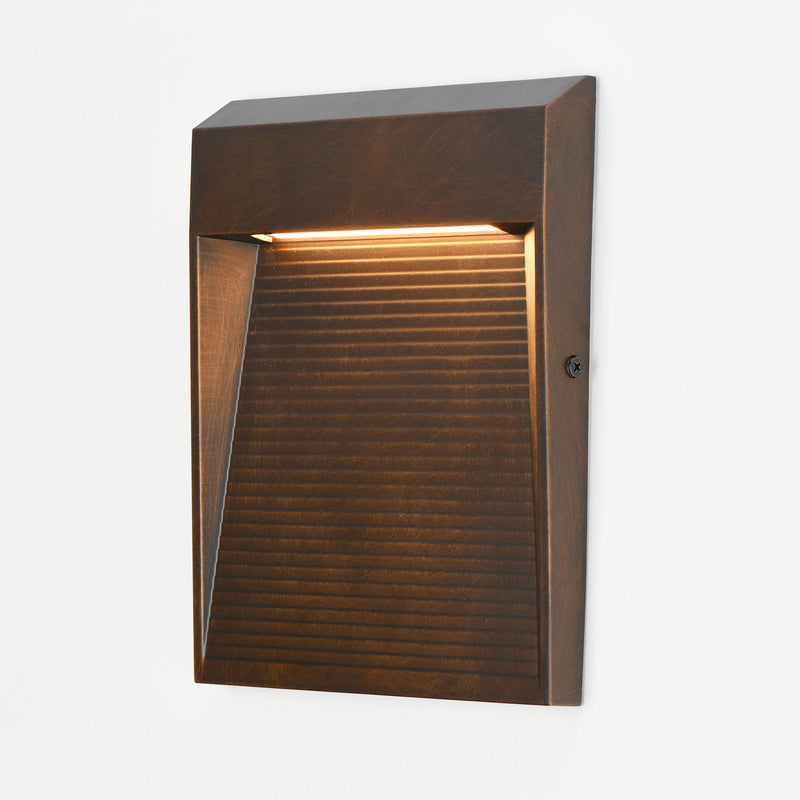 Steps Outdoor Wall Sconce Bronze