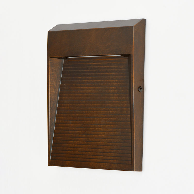Steps Outdoor Wall Sconce Bronze