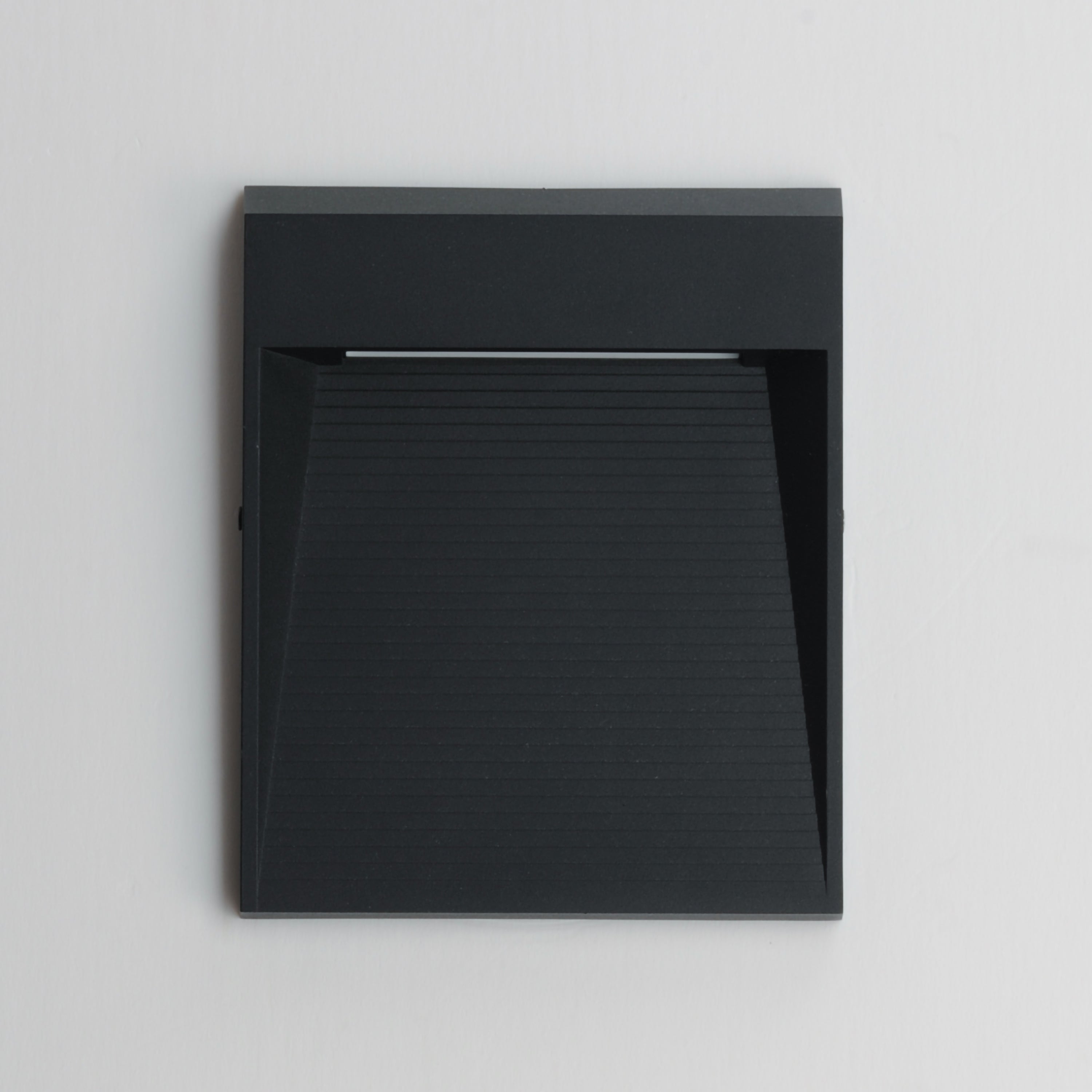 Steps Outdoor Wall Sconce Black