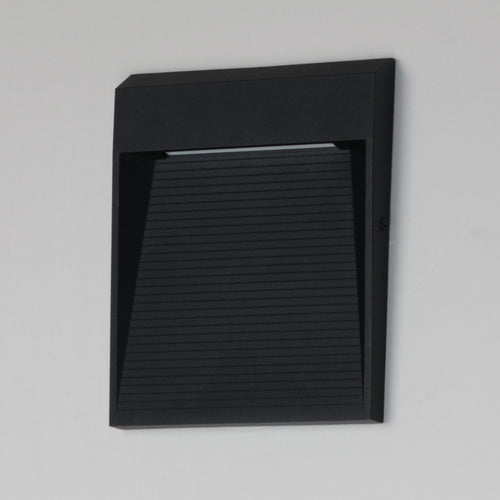 Steps Outdoor Wall Sconce Black