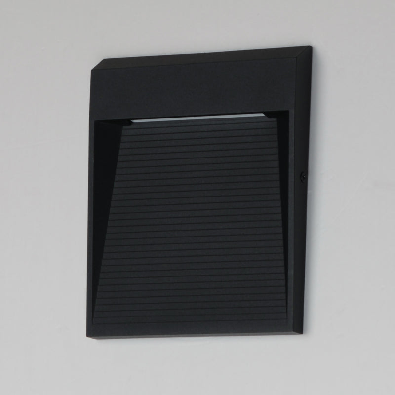 Steps Outdoor Wall Sconce Black