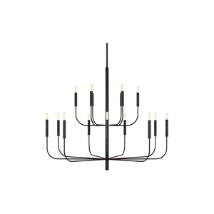 Brianna Chandelier Black