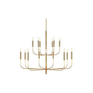 Brianna Chandelier Brass L