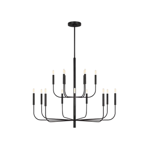 Brianna Chandelier Black