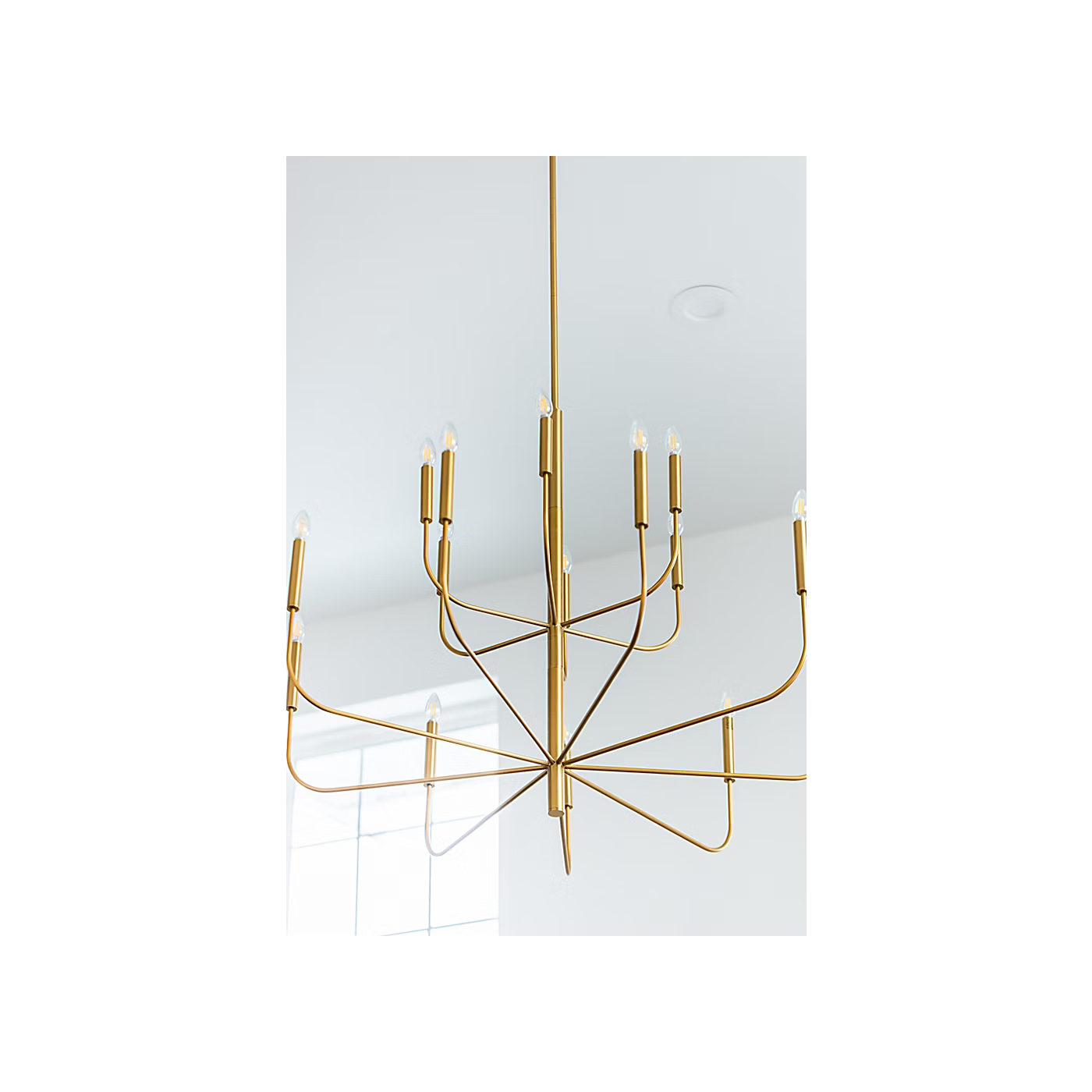 Brianna Chandelier Brass L