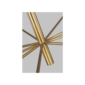Brianna Chandelier Brass L