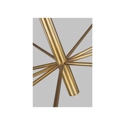 Brianna Chandelier Brass L