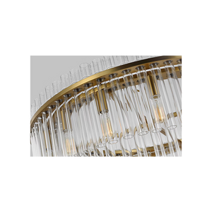 Beckett Chandelier Brass L