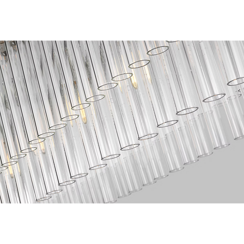 Beckett Linear Chandelier Nickel